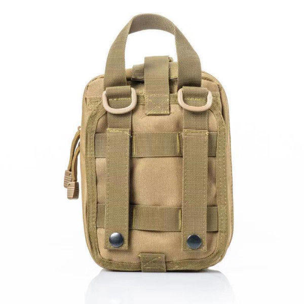 Підсумок-аптечка  IFAK (Standard) Tear-Off КОЙОТ (пісочний) швидкоскид MOLLE OXFORD/Нейлон 20x15x10 см